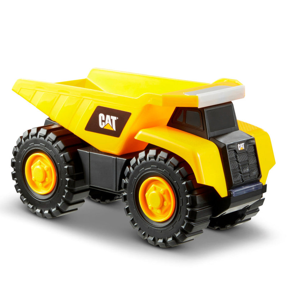 Funrise CAT Tough Machines Motorized Dump Truck with Lights and Sounds