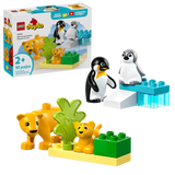 LEGO® DUPLO® Wild Animal Families: Penguins & Lions 10442