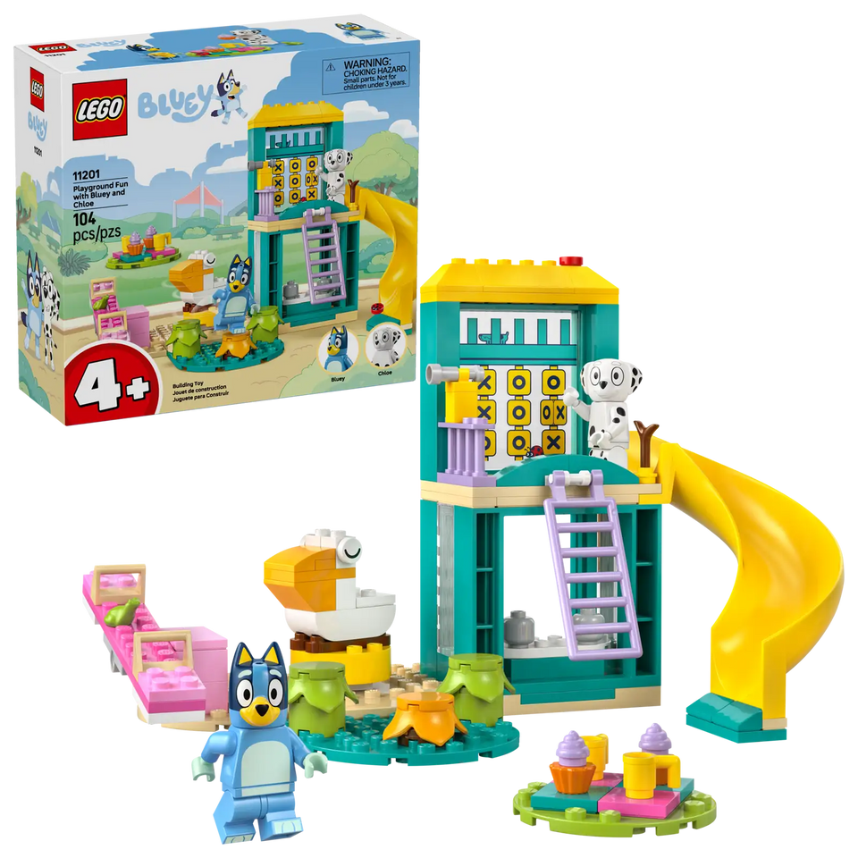 LEGO® DUPLO® Playground Fun with Bluey and Chloe 11201