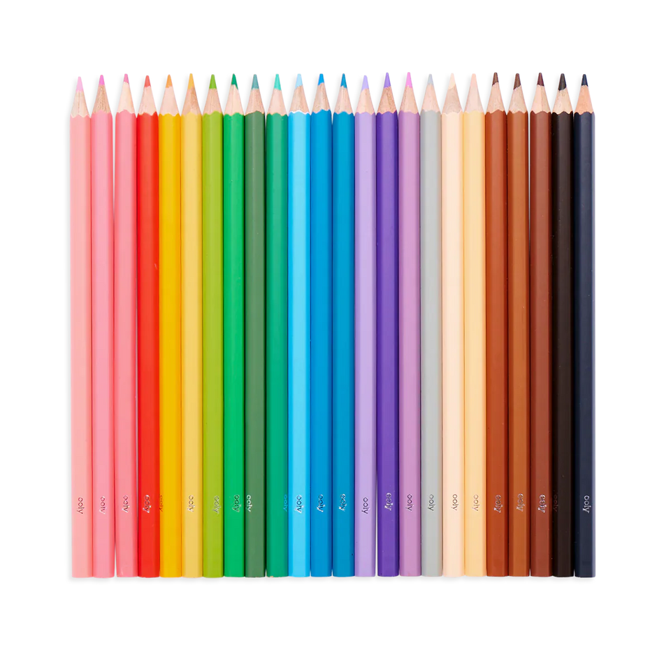 Ooly Color Together Colored Pencils - Set of 24