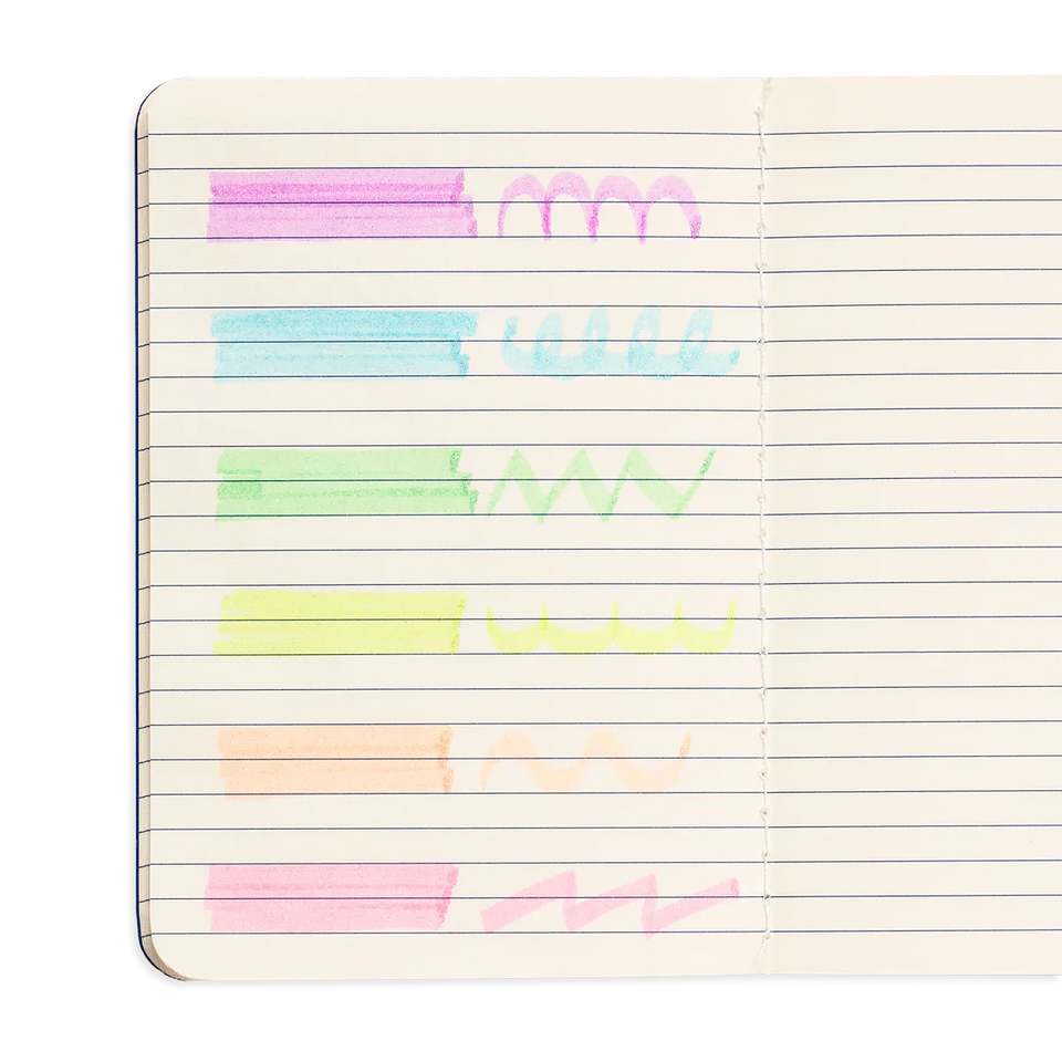 Ooly Oh My Glitter!: Liquid Glitter Ink Neon Highlighters (Set of 6)