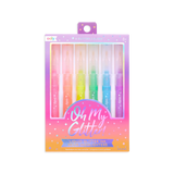 Ooly Oh My Glitter!: Liquid Glitter Ink Neon Highlighters (Set of 6)