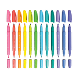 Ooly Pastel Hues: Soft-Hued Dual Tip Markers (Set of 12)