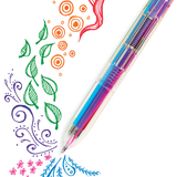 Ooly 6 Click Multi Color Gel Pen - Fine Tip