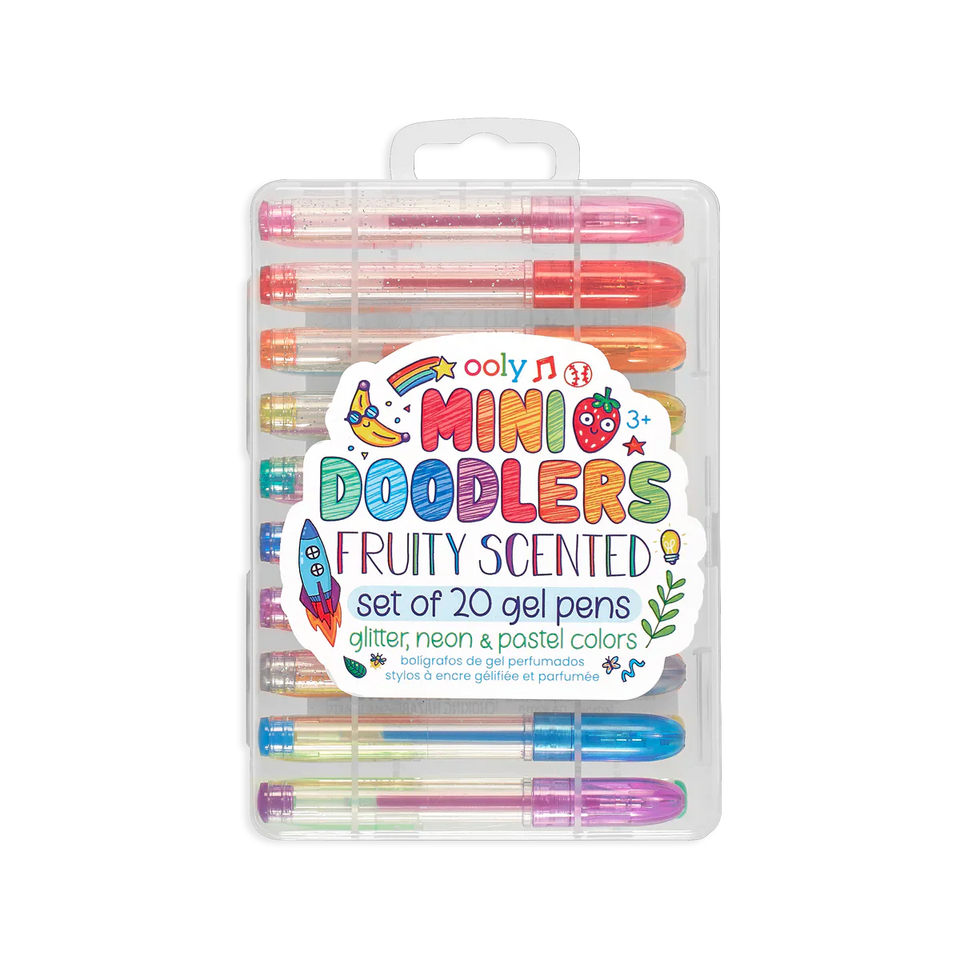 Ooly Mini Doodlers: Fruity Scented Gel Pens (Set of 20)
