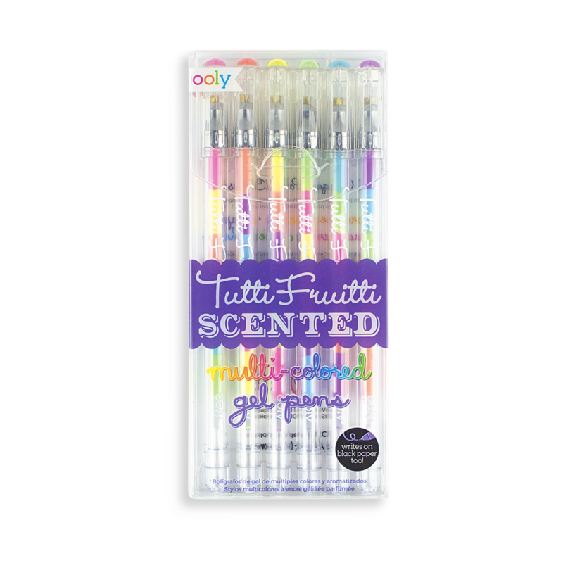 Ooly Tutti Fruitti Scented Gel Pens - Set of 6