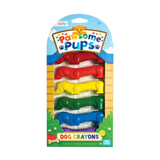 Ooly Pawsome Pups Dog Crayons - Set of 6