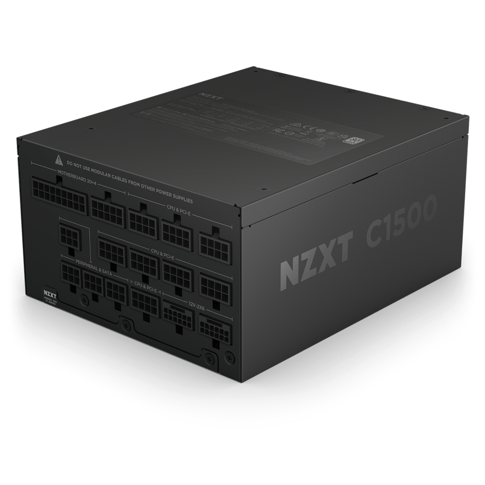 1500W NZXT C1500 ATX 3.1 Platinum Modular PSU