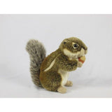 Leosco Lifelike Squirrel Plush - Cuddly 7 Inch Brown Squirrel