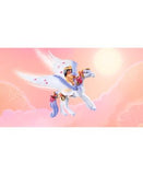 PLAYMOBIL Princess Magic Pegasus with Rainbow Care Set. 85 Pieces