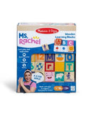 Ms. Rachel Wooden Learning Blocks - Educational Toy Set