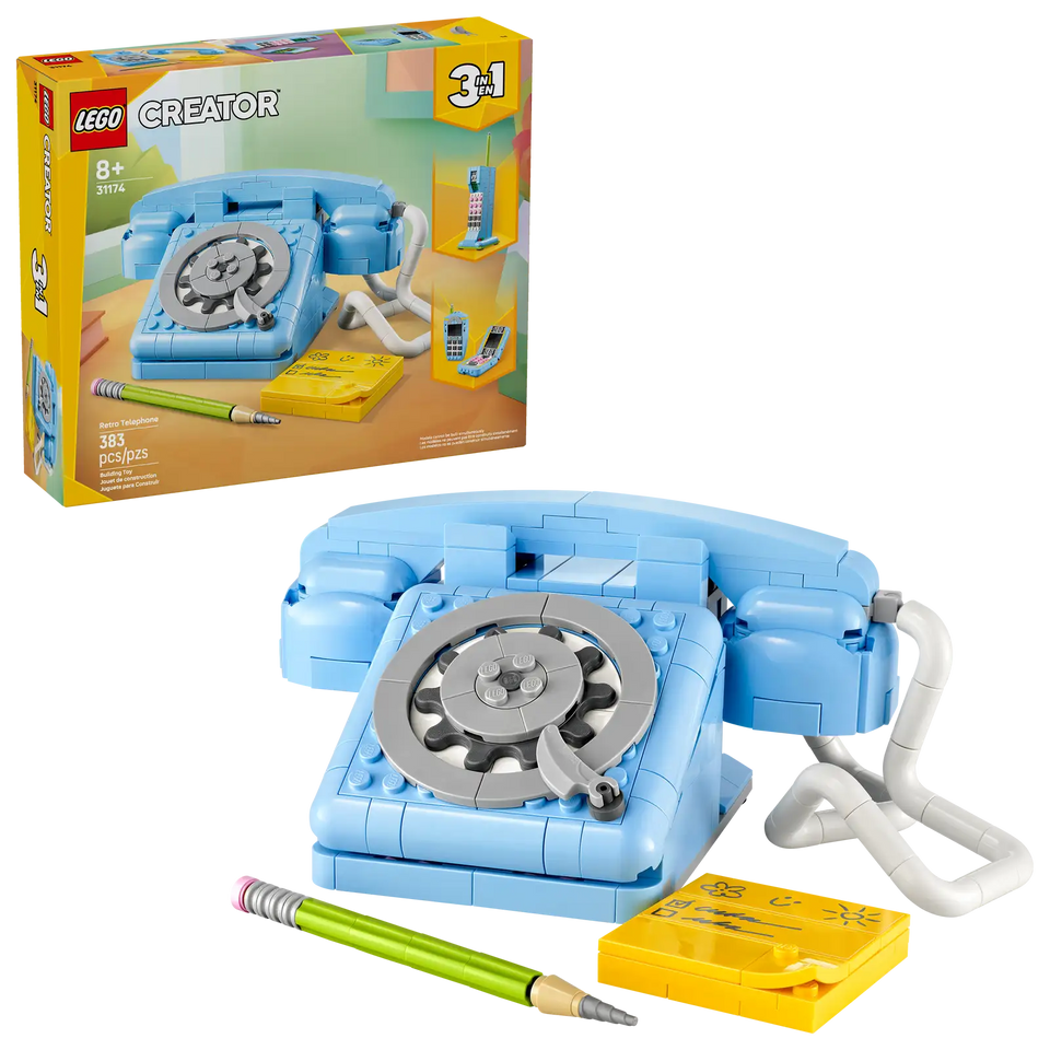 LEGO® Creator 3-in-1: Retro Telephone 31174