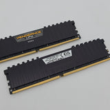 32GB DDR4 Corsair Vengeance LPX 3200MHz RAM. CL16-20-20-36. 2x16GB Sticks