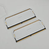 32GB DDR5 Corsair Dominator Platinum White RGB. 6200MHz. CL36-39-39-76. 2x16GB Sticks