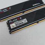 32GB G.Skill FlareX5 DDR5 RAM. 6000MHz 2x16GB CL30-38-38-96 Desktop Computer Memory