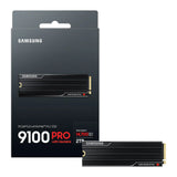 2TB Samsung 9100 Pro w/ Heatsink PCIe 5.0 NVMe M.2 SSD