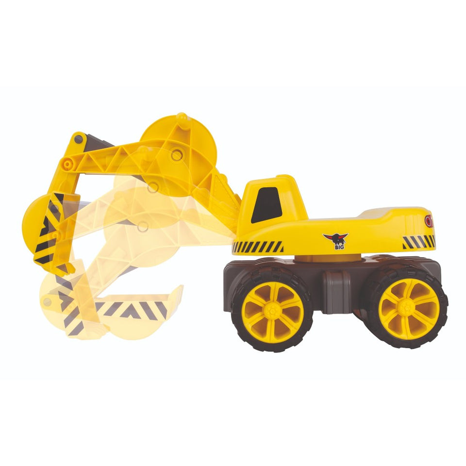 BIG - Power Worker Maxi Digger Rideon - Child-Friendly Construction Toy