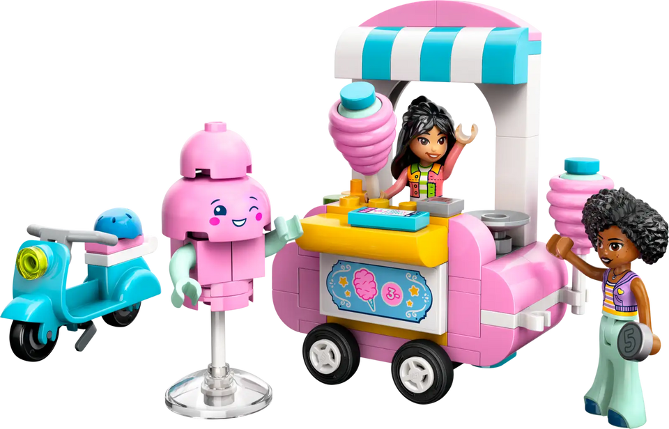 LEGO® Friends Cotton Candy Stand and Scooter 42643
