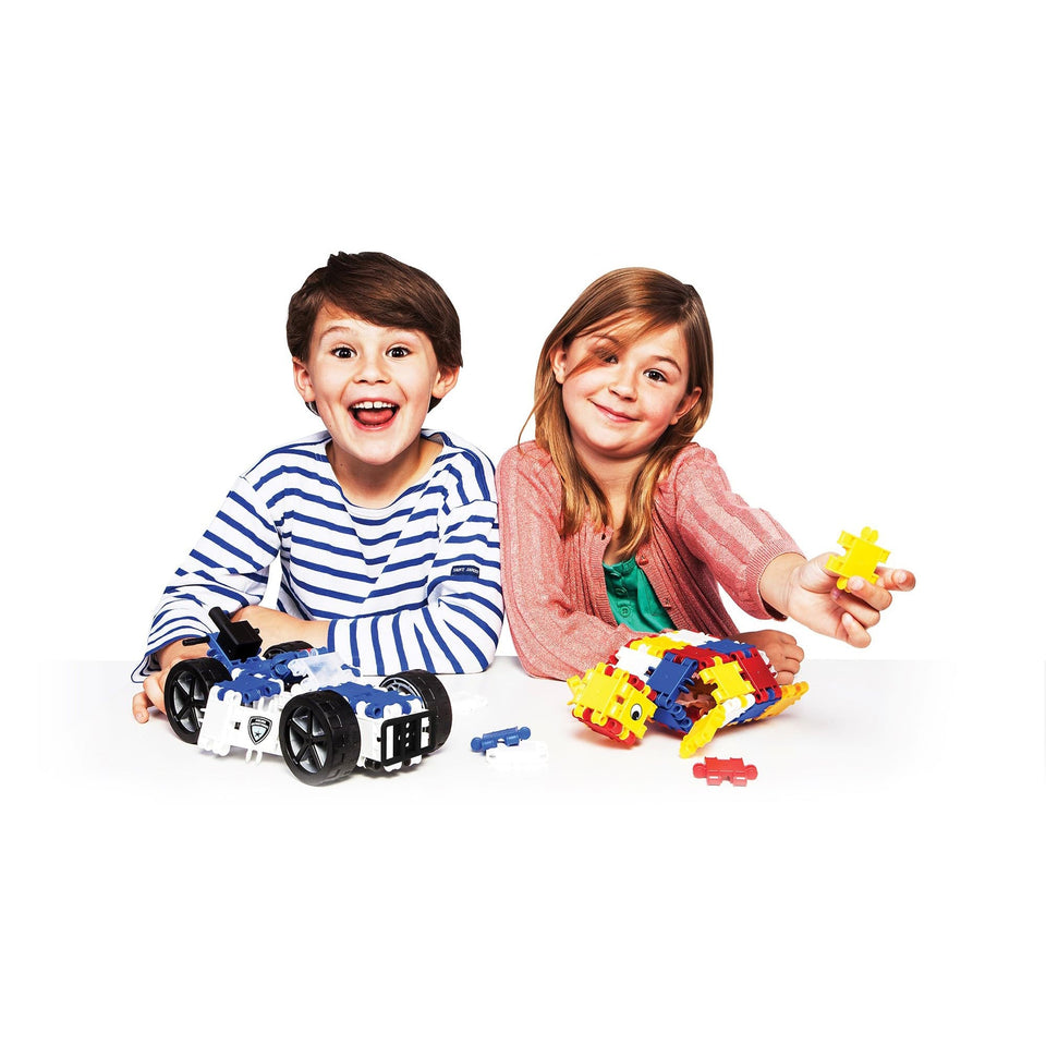 Clics Toys CLICS Mega Construction 850-Piece Bucket - Educational Building Set