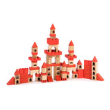 Miniland Eco-Friendly Wooden Stacking Castle Playset