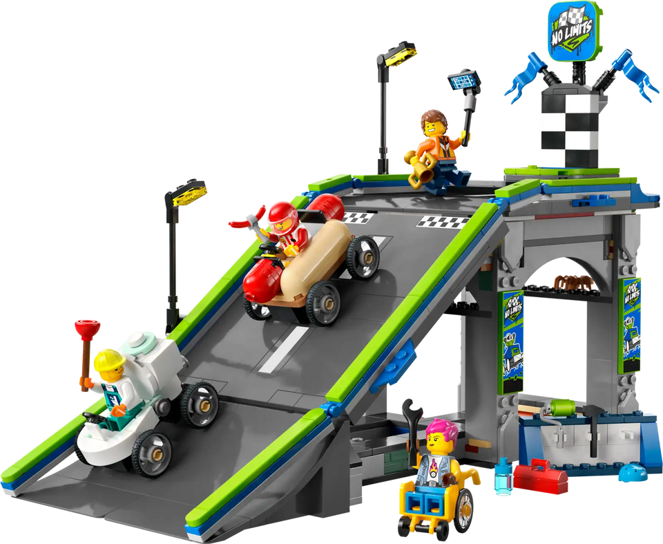 LEGO® City No Limits: Race Car Ramp Track 60460
