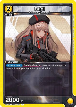 Rapi (105) (UE14BT/NIK-1-105) - UE14BT GODDESS OF VICTORY NIKKE