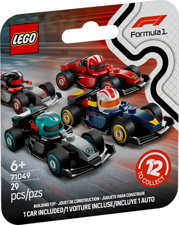 LEGO® F1® Collectible Race Cars 71049