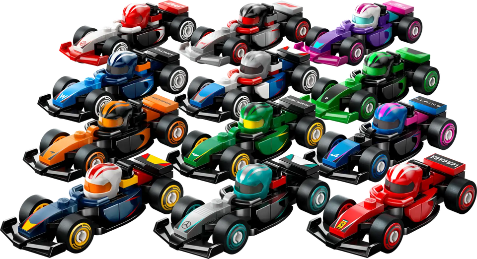 LEGO® F1® Collectible Race Cars 71049