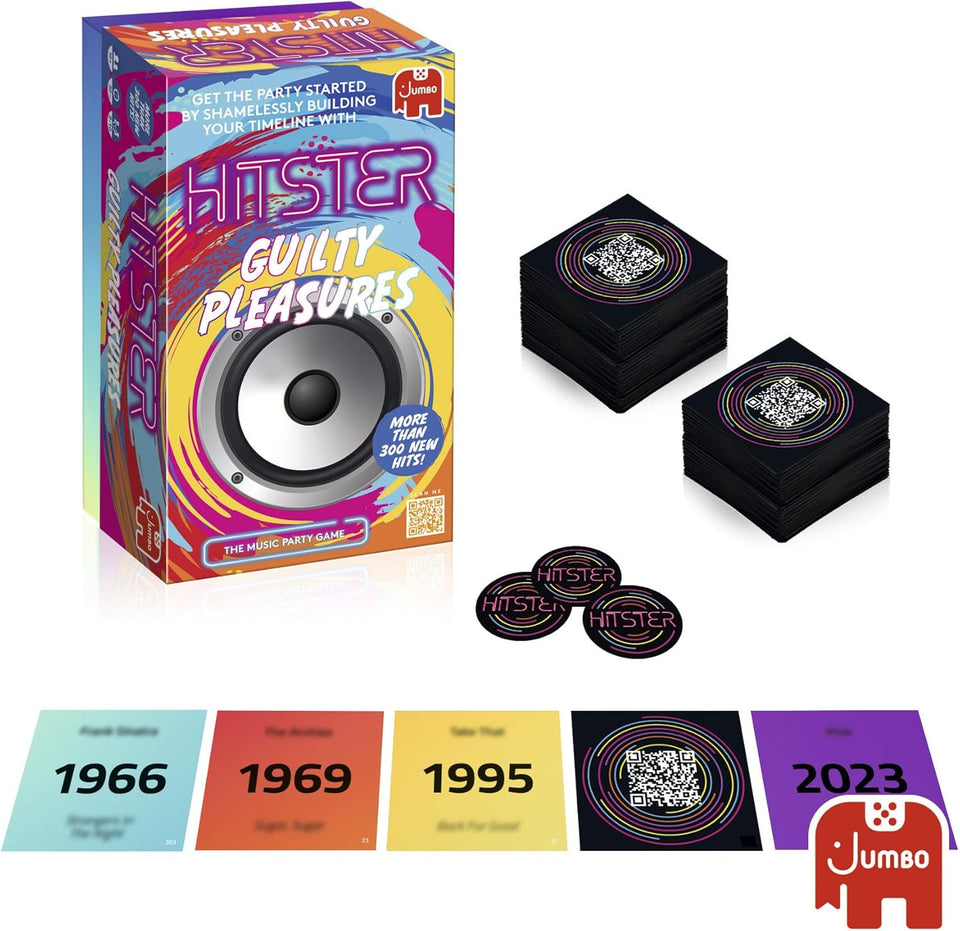 Hitster Guilty Pleasures The Music Party Game