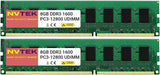 32GB (4X8GB) DDR3 1600MHZ PC3-12800 UDIMM 2Rx8 1.35V 240-PIN Non-ECC Unbuffered Desktop PC Computer Memory KIT