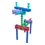 Popular Playthings Playstix Starter Set - 80 Piece Construction Toy