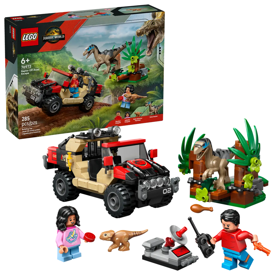 LEGO® Jurassic World: Raptor Off-Road Escape 76972