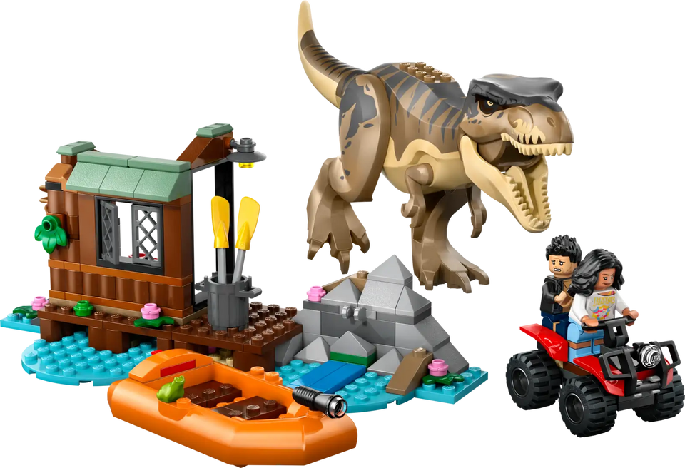 LEGO® Jurassic World: T. Rex River Escape 76975