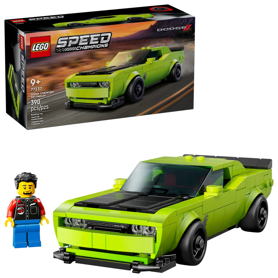 LEGO® Speed Champions: Dodge Challenger SRT Hellcat Sports Car 77237