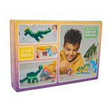 Plus-Plus Dinosaur Building Set - 400 Piece Creative and Educational Toy