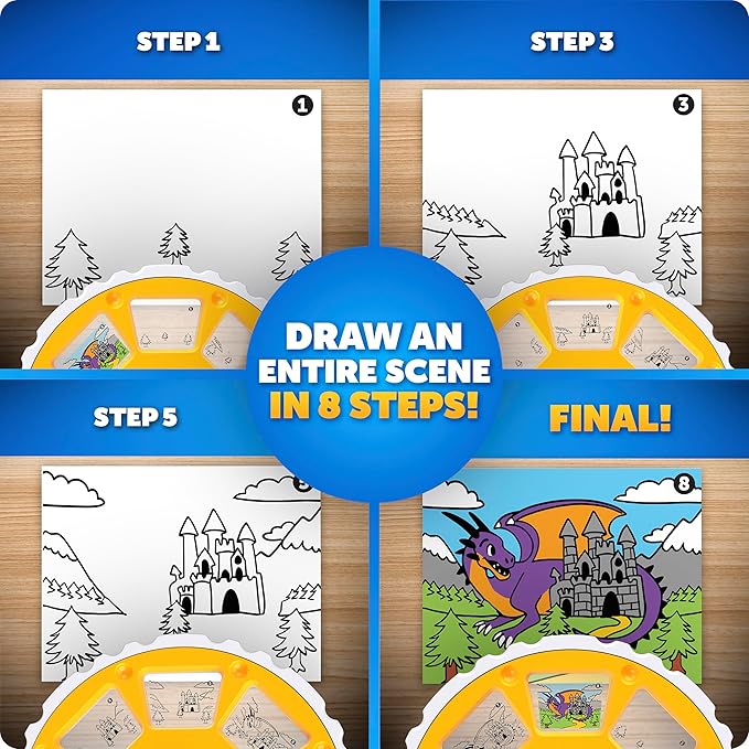 Blue Marble Learn to Draw Projector