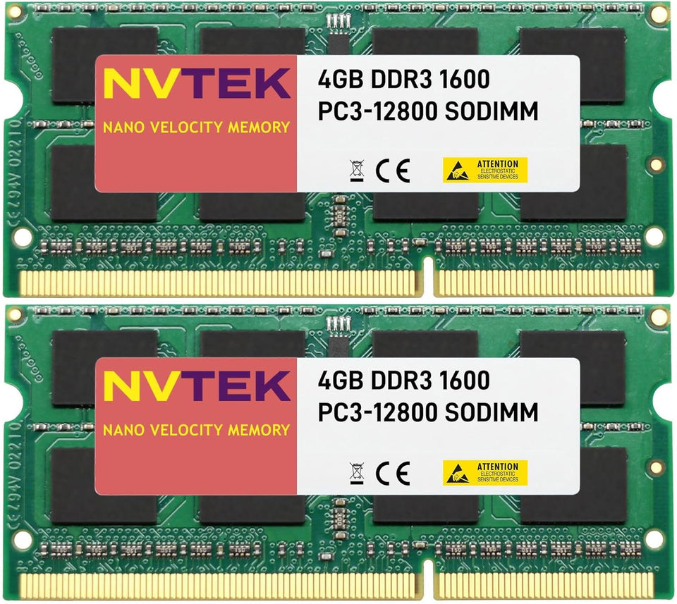 32GB (4X8GB) DDR3 1600MHZ PC3-12800 SODIMM 2Rx8 1.35V 204-PIN Non-ECC Laptop PC Computer Memory KIT