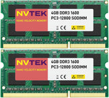 32GB (4X8GB) DDR3 1600MHZ PC3-12800 SODIMM 2Rx8 1.35V 204-PIN Non-ECC Laptop PC Computer Memory KIT