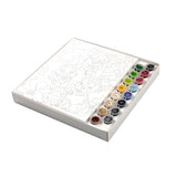 Bright Stripes iHeartArt Paint by Numbers: Dogs' Day Out