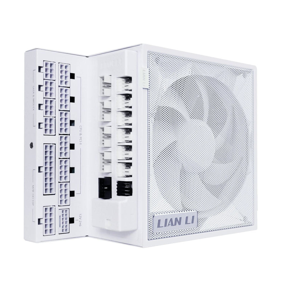 1200W Lian Li Edge ATX 3.1 Gold Modular PSU White