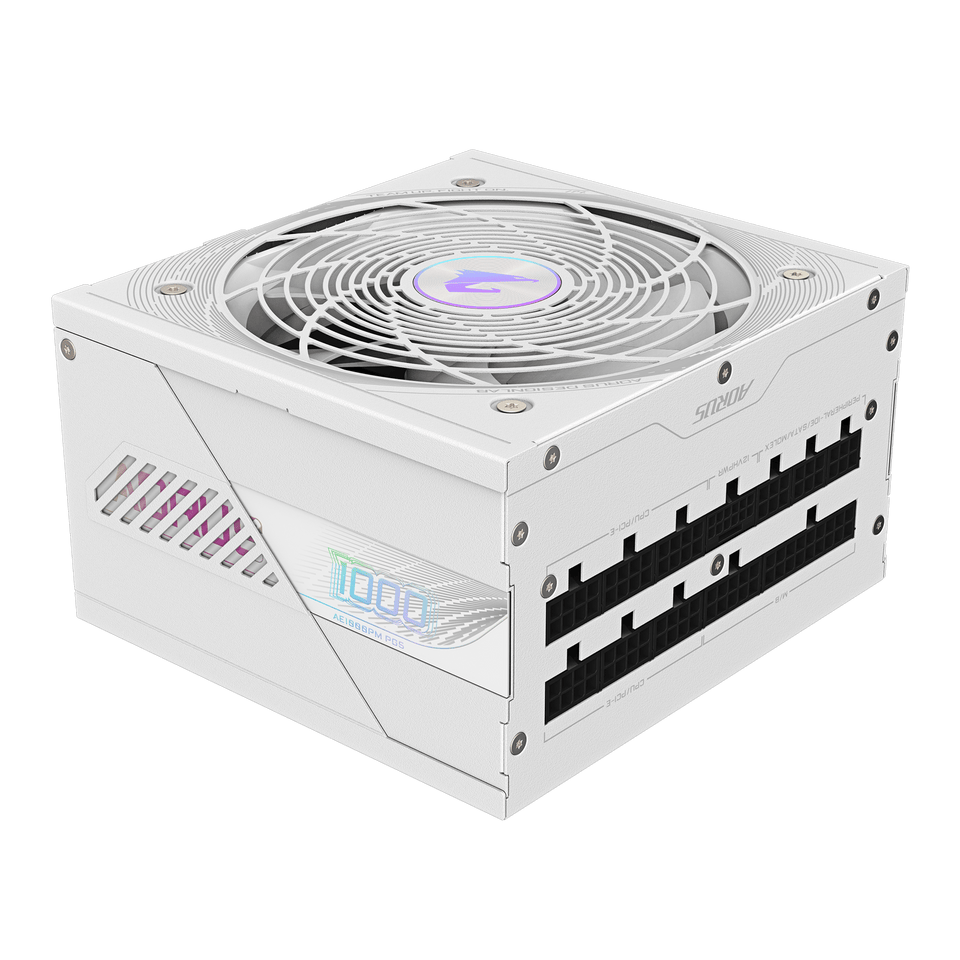 1000W Gigabyte Aorus Elite P1000 ICE ATX 3.0 Modular Platinum PSU