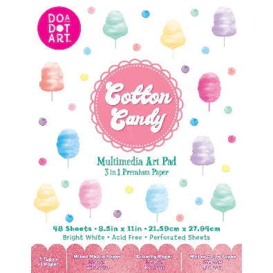 Do-A-Dot Art® Cotton Candy 3-in-1 Mixed Media Art Pad