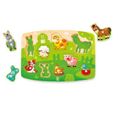 Hape Peg Puzzle: Farmyard