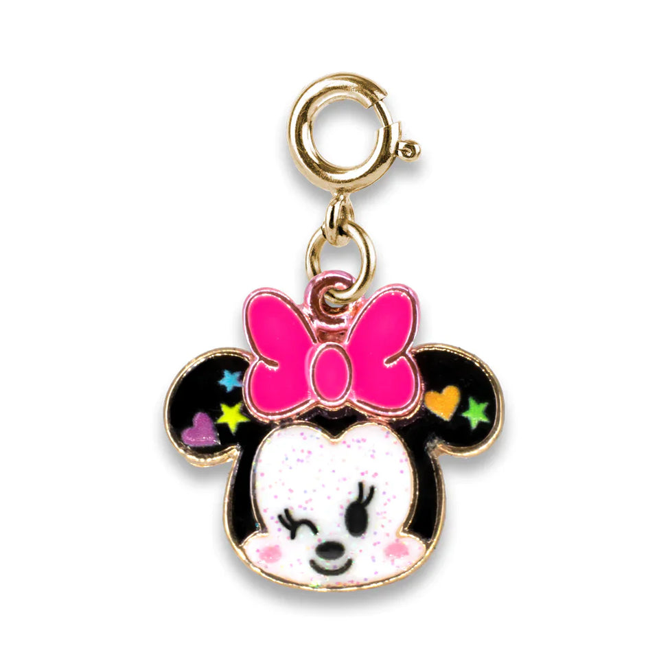 Charm It Disney Gold Glitter Minnie Charm