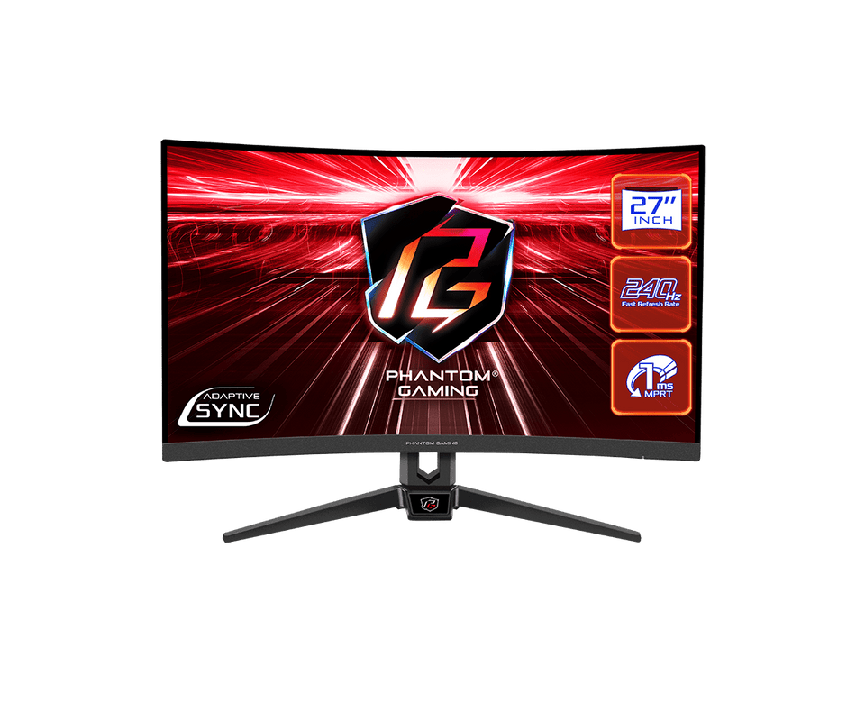 27 ASRock PG27F15RS1A VA FHD 240HZ Monitor