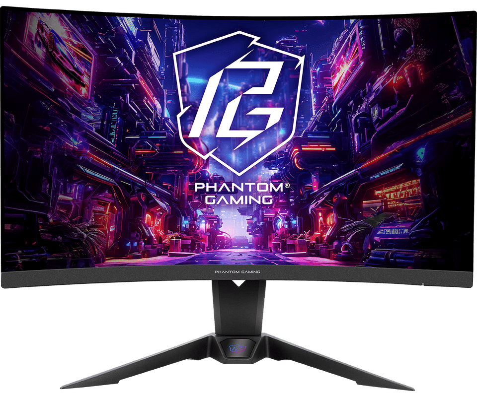 27 ASRock PG27QRT2A VA QHD 180HZ Curved Monitor