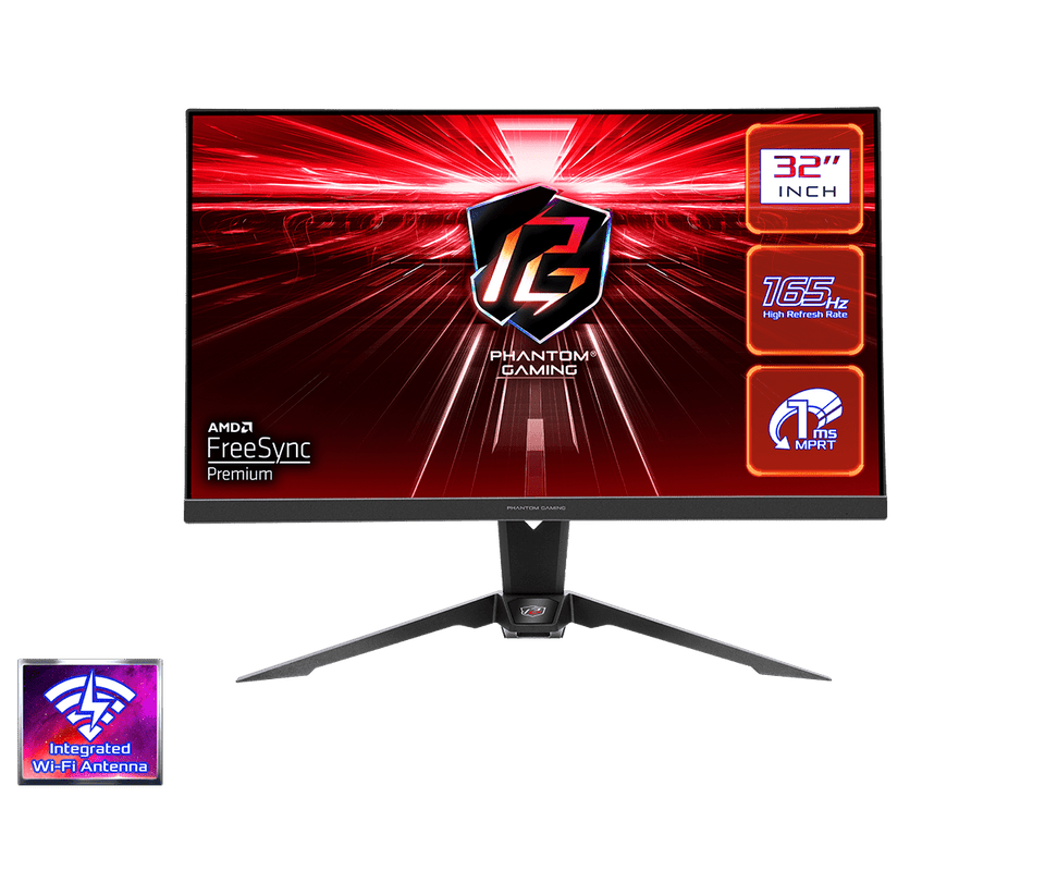 32 ASRock PG32QF2B VA QHD 165HZ Monitor
