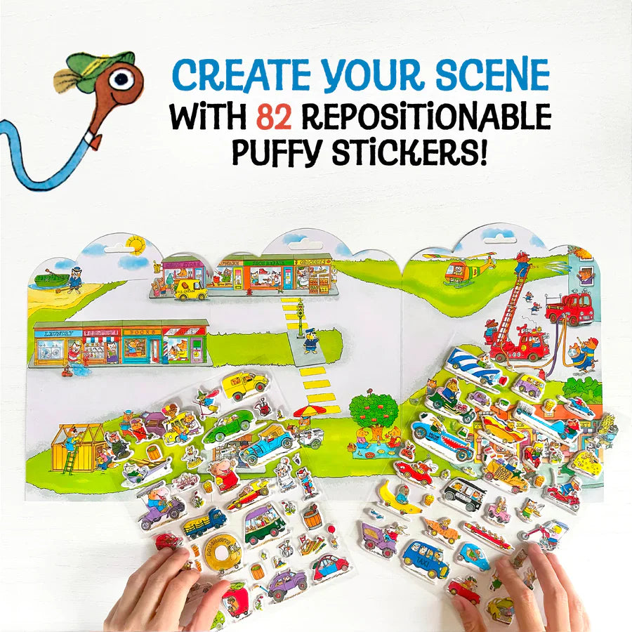 Bright Stripes Richard Scarry's Busy World®: Puffy Sticker Play Set