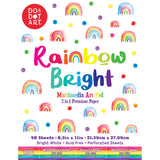 Do-A-Dot Art® Rainbow Bright 3-in-1 Mixed Media Art Pad