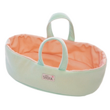 Manhattan Toy® Love. Stella My First Doll Peach & Bassinet
